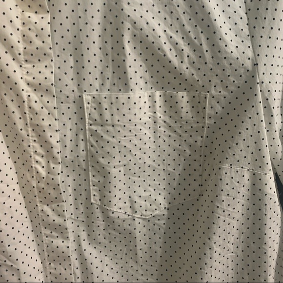 H&M Polka Dot Black & White Button Up - Picture 4 of 5